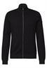 Feinstrickjacke mit Zipper black