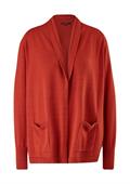 Feinstrickjacke orange
