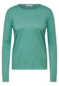 Feinstrickpullover adriatic green melange