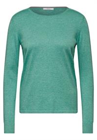 Feinstrickpullover adriatic green melange