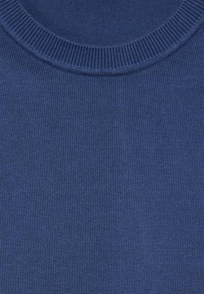 Feinstrickpullover arctic blue