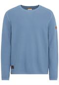 Feinstrickpullover aus organic Cotton elemental blue