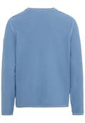 Feinstrickpullover aus organic Cotton elemental blue