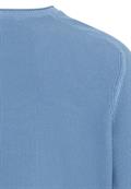 Feinstrickpullover aus organic Cotton elemental blue