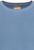 Feinstrickpullover aus organic Cotton elemental blue