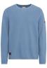 Feinstrickpullover aus organic Cotton elemental blue