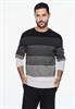Feinstrickpullover black