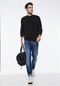 Feinstrickpullover black