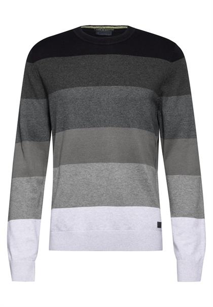 Feinstrickpullover black
