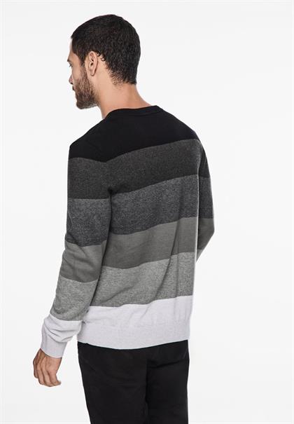 Feinstrickpullover black