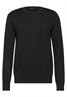 Feinstrickpullover black