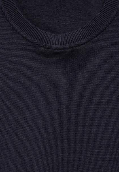 Feinstrickpullover nightfall blue