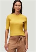 Feinstrickpullover oil yellow