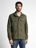 Feldjacke aus Baumwolle faded leaf green