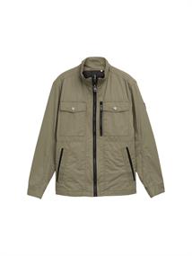 Feldjacke mit aufgesetzten Brusttaschen smokey olive green