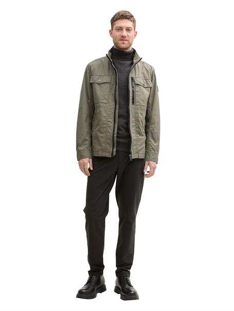 Feldjacke mit aufgesetzten Brusttaschen smokey olive green