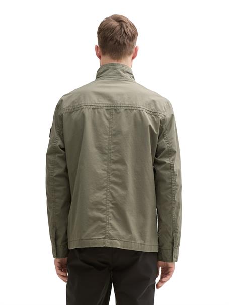 Feldjacke mit aufgesetzten Brusttaschen smokey olive green