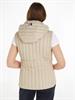 FEMININE LW DOWN VEST classic beige