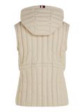 FEMININE LW DOWN VEST classic beige