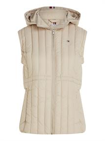 FEMININE LW DOWN VEST classic beige