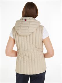 FEMININE LW DOWN VEST classic beige