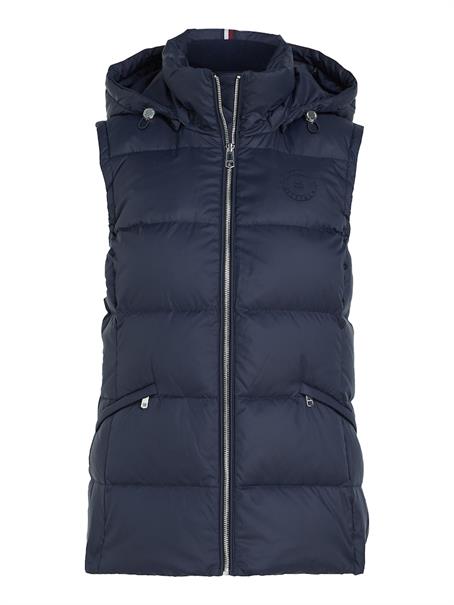 FEMININE MW RECYCLED DOWN VEST desert sky