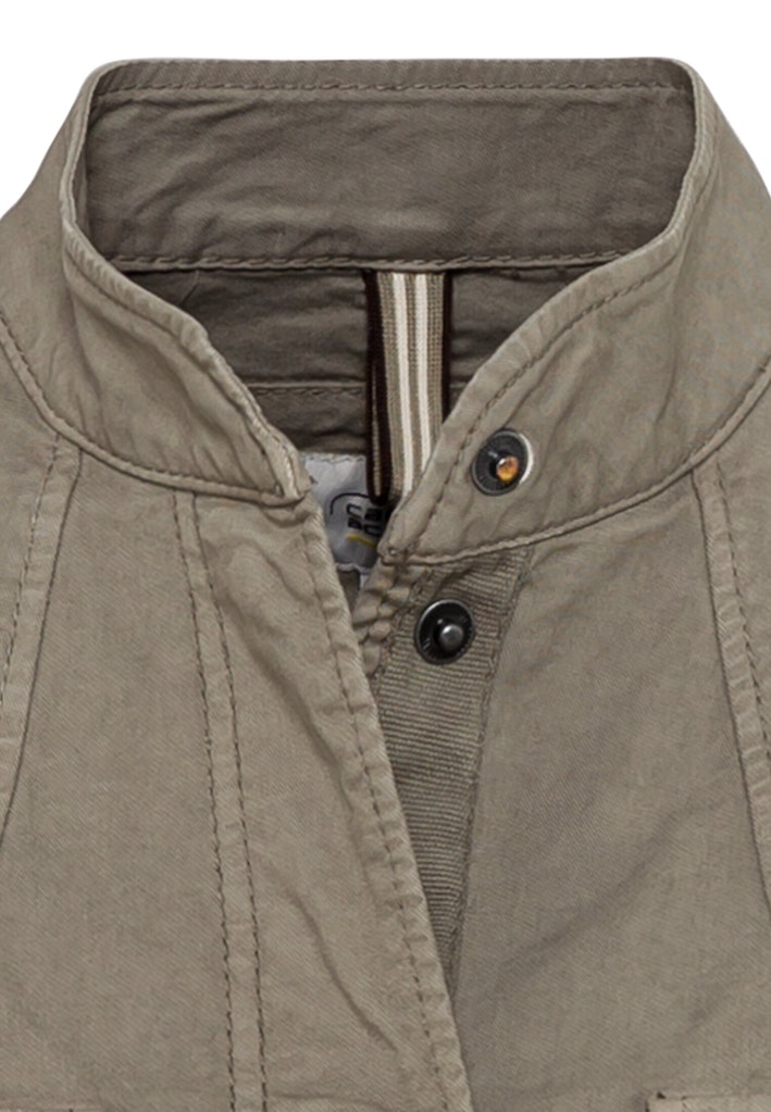 Camel Active Damen Jacke kurz Fieldjacket aus einem Baumwoll-Mix sage  bequem online kaufen bei