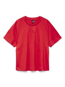 fiery red