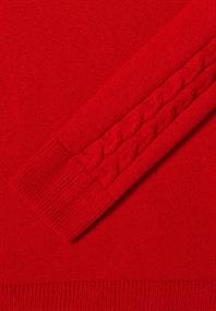 fiery red
