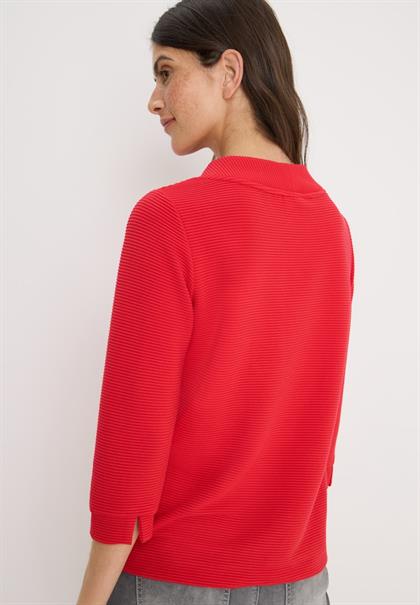 fiery red