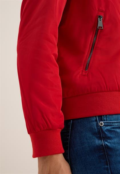 fiery red