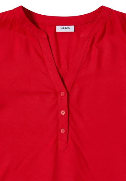 fiery red