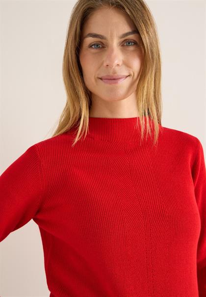 fiery red