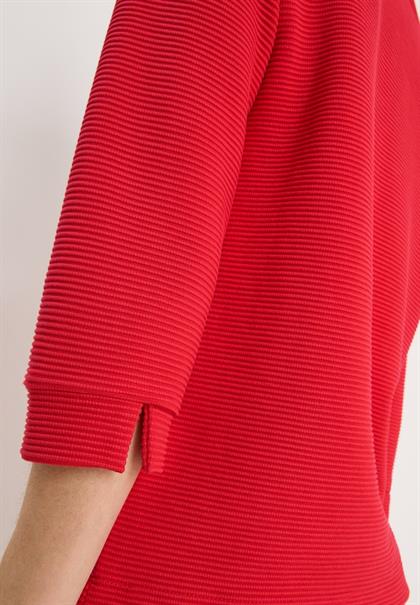 fiery red