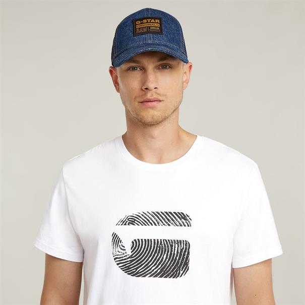 Finger print burger r t white