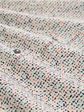 Fitted Hemd mit Muster white abstract design