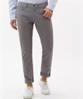 Five-Pocket-Hose in Two Tone-Optik grey
