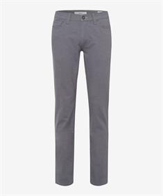 Five-Pocket-Hose in Two Tone-Optik grey