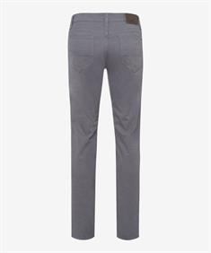 Five-Pocket-Hose in Two Tone-Optik grey