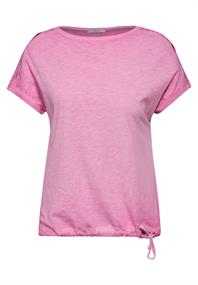 Flammgarn T-Shirt bloomy pink