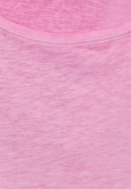 Flammgarn T-Shirt bloomy pink