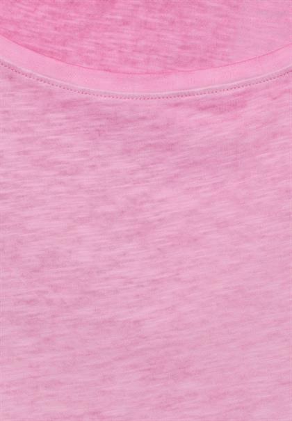 Flammgarn T-Shirt bloomy pink