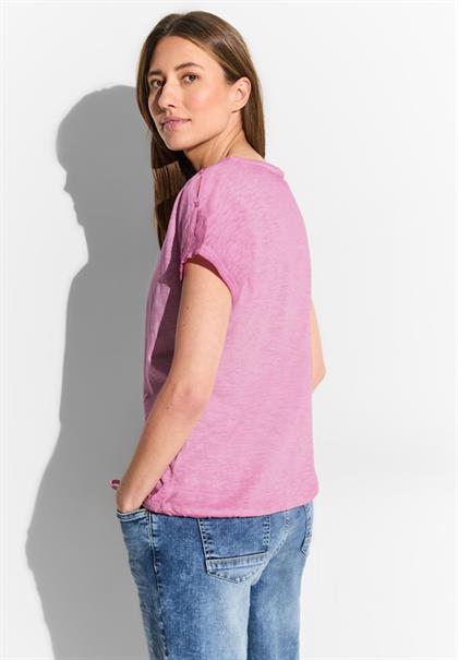 Flammgarn T-Shirt bloomy pink