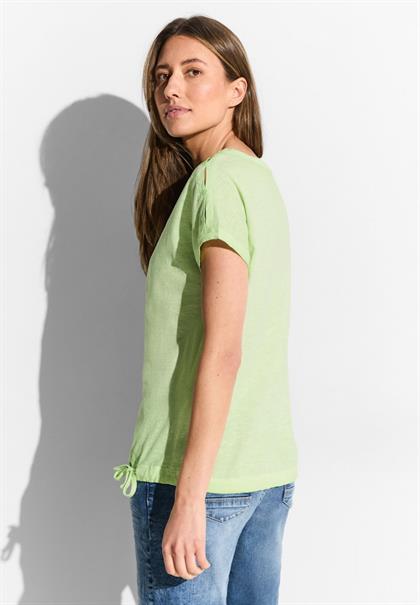 Flammgarn T-Shirt matcha lime