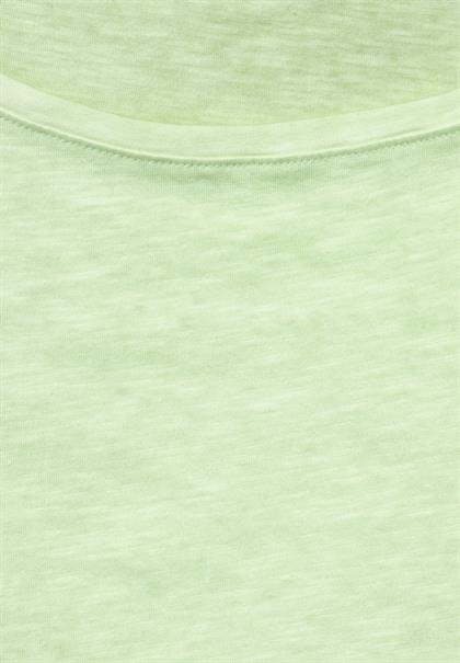 Flammgarn T-Shirt matcha lime