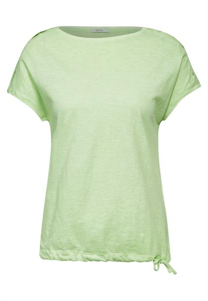 Flammgarn T-Shirt matcha lime