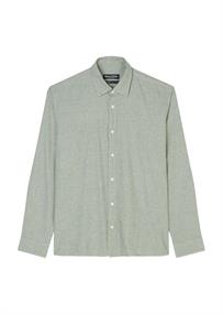 Flanell-Hemd regular multi- gray silk