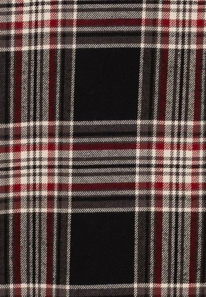 Flanell Overshirt im Karomuster anthra