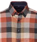 Flanellhemd beige