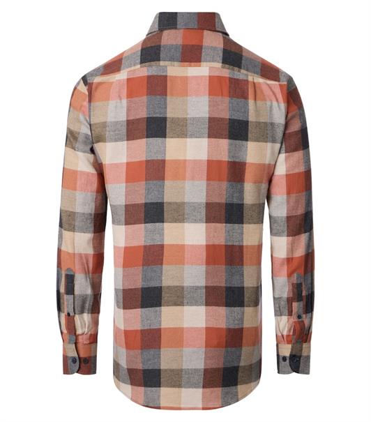 Flanellhemd beige
